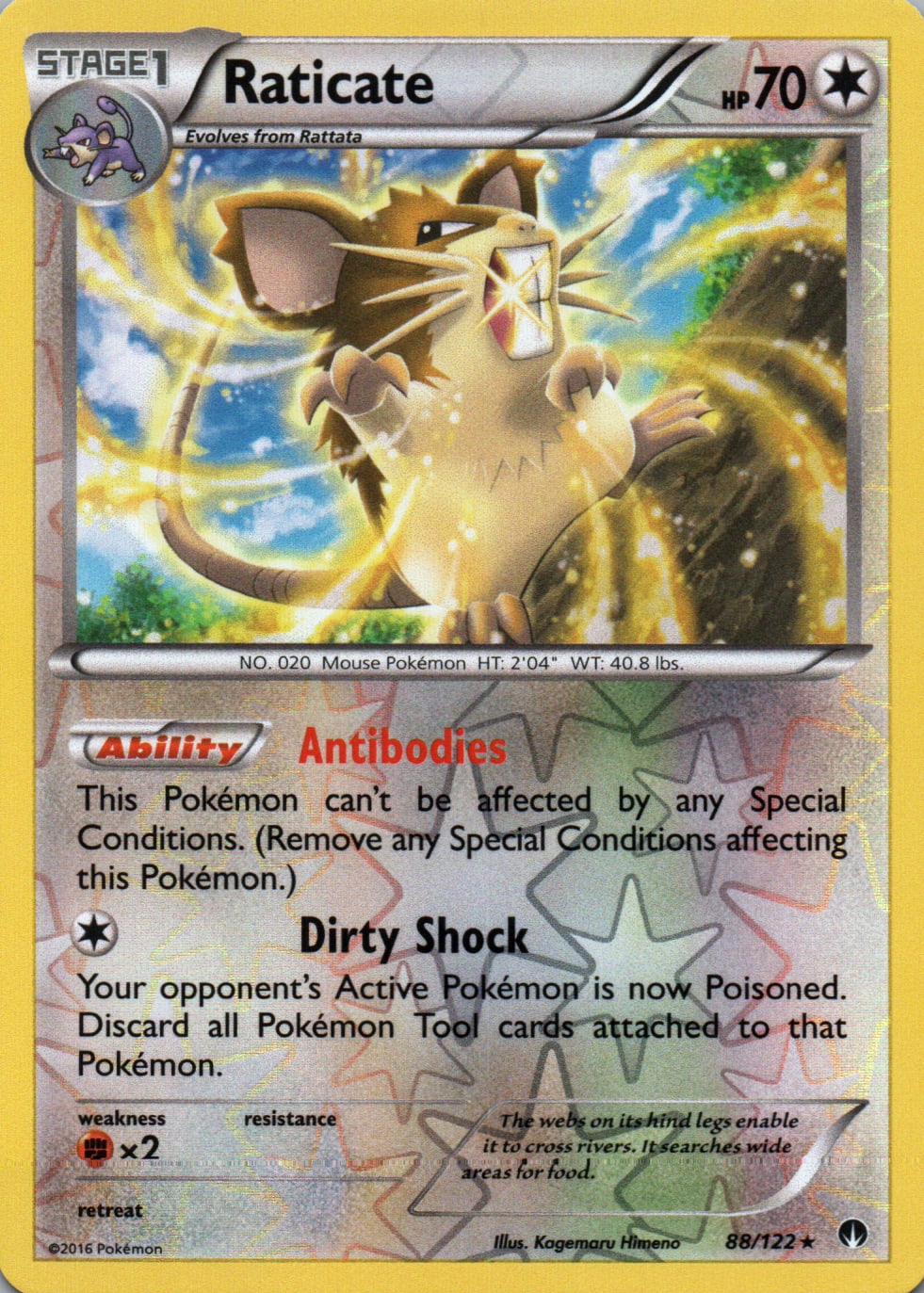 Raticate - BREAKpoint - 88 - Front