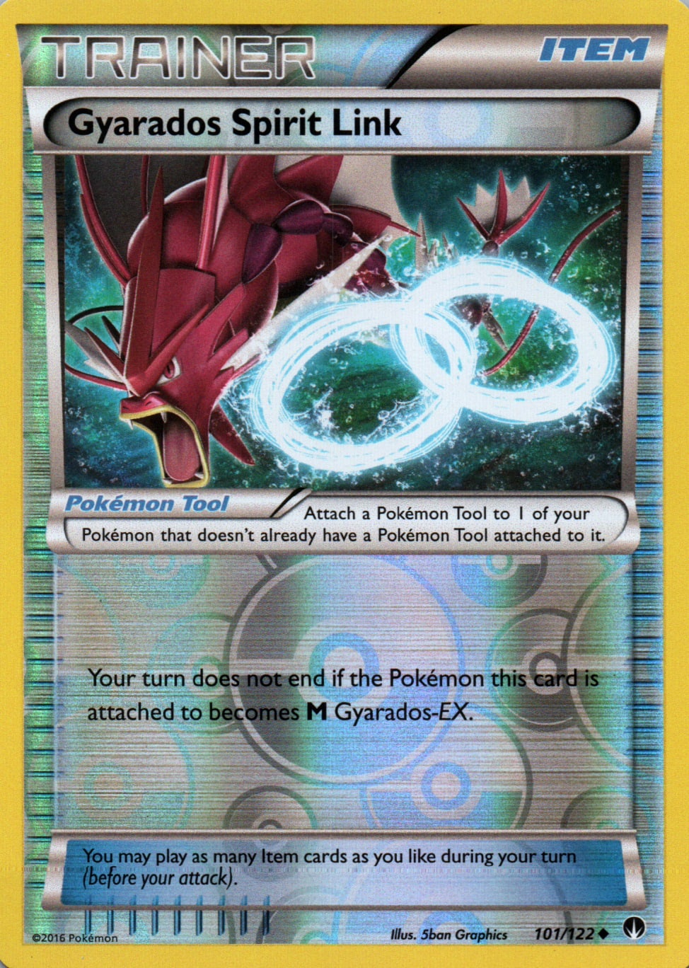 Gyarados Spirit Link - BREAKpoint - 101 - Front