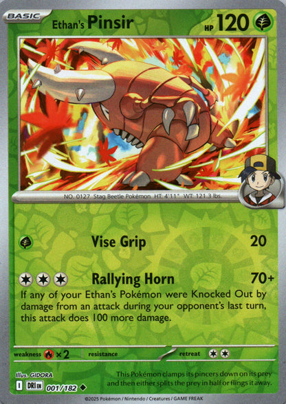 Ethan's Pinsir - Destined Rivals - 001 - Front