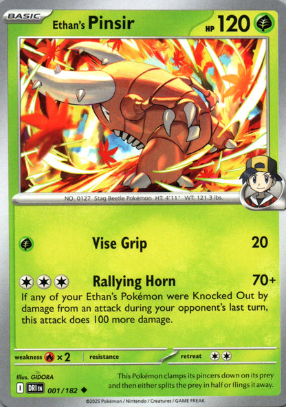 Ethan's Pinsir - Destined Rivals - 001 - Front