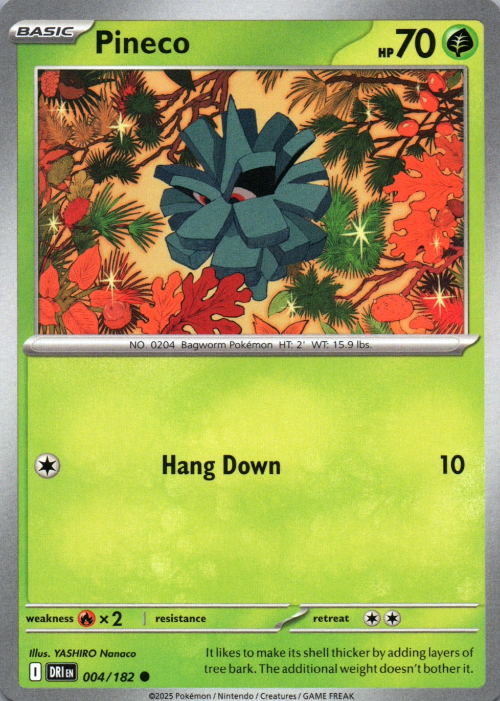 Pineco - Destined Rivals - 004 - Front
