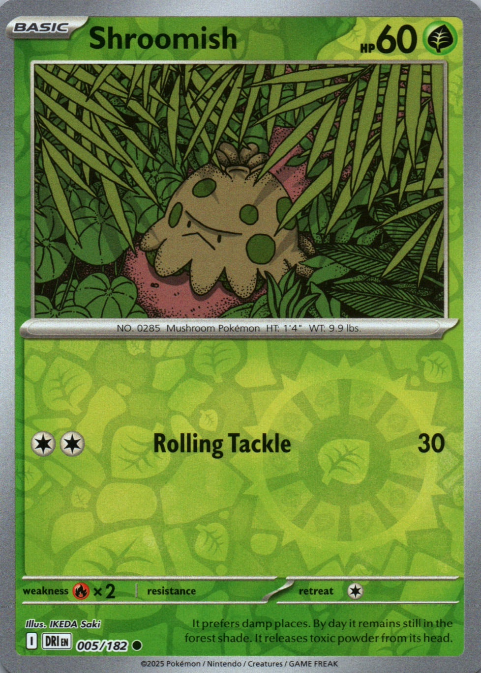 Shroomish - Destined Rivals - 005 - Front