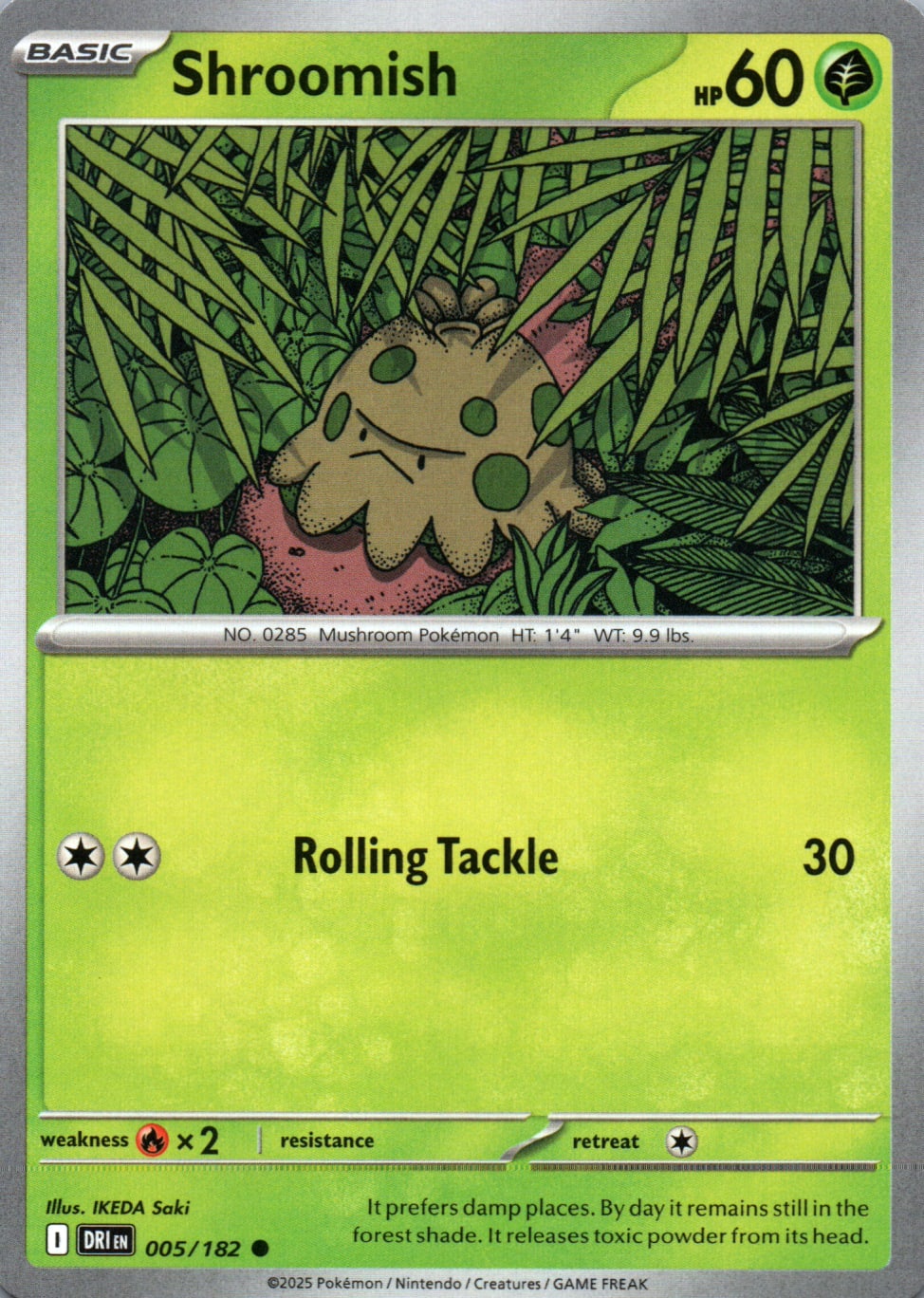 Shroomish - Destined Rivals - 005 - Front