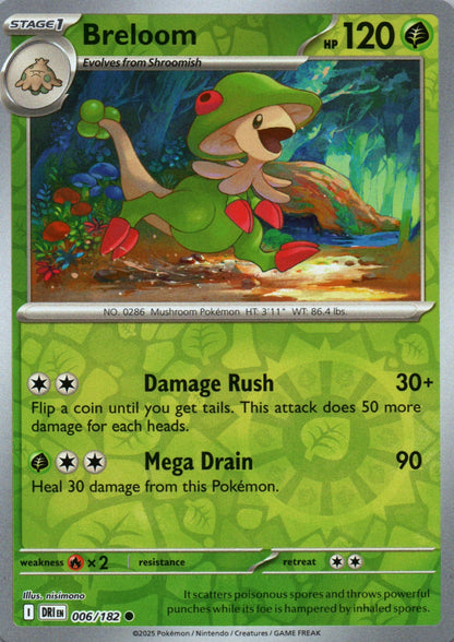 Breloom - Destined Rivals - 006 - Front
