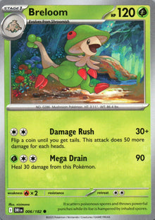 Breloom - Destined Rivals - 006 - Front