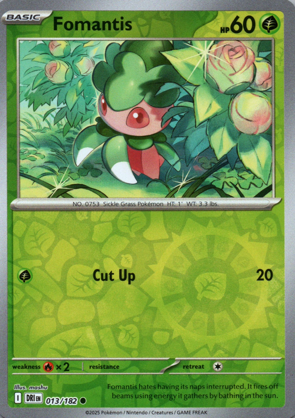 Fomantis - Destined Rivals - 013 - Front