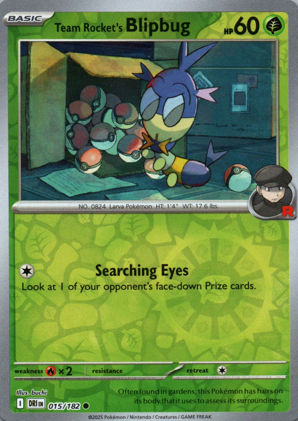 Team Rocket's Blipbug - Destined Rivals - 015 - Front