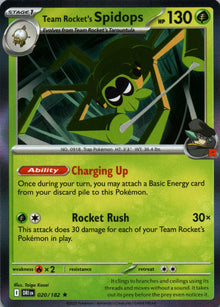Team Rocket's Spidops - Destined Rivals - 020 - Front