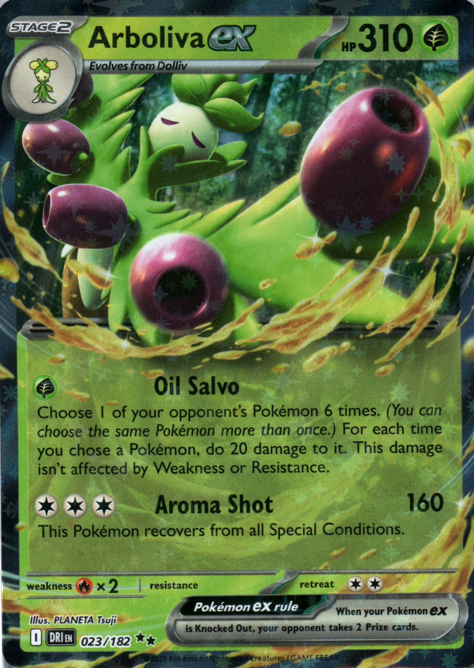 Arboliva ex - Destined Rivals - 023 - Front