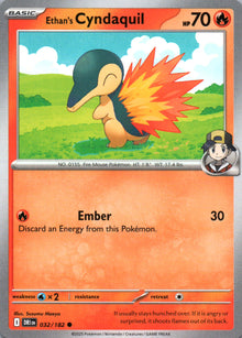Ethan's Cyndaquil - Destined Rivals - 032 - Front