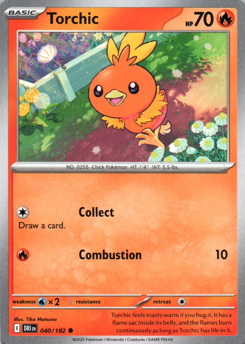 Torchic - Destined Rivals - 040 - Front