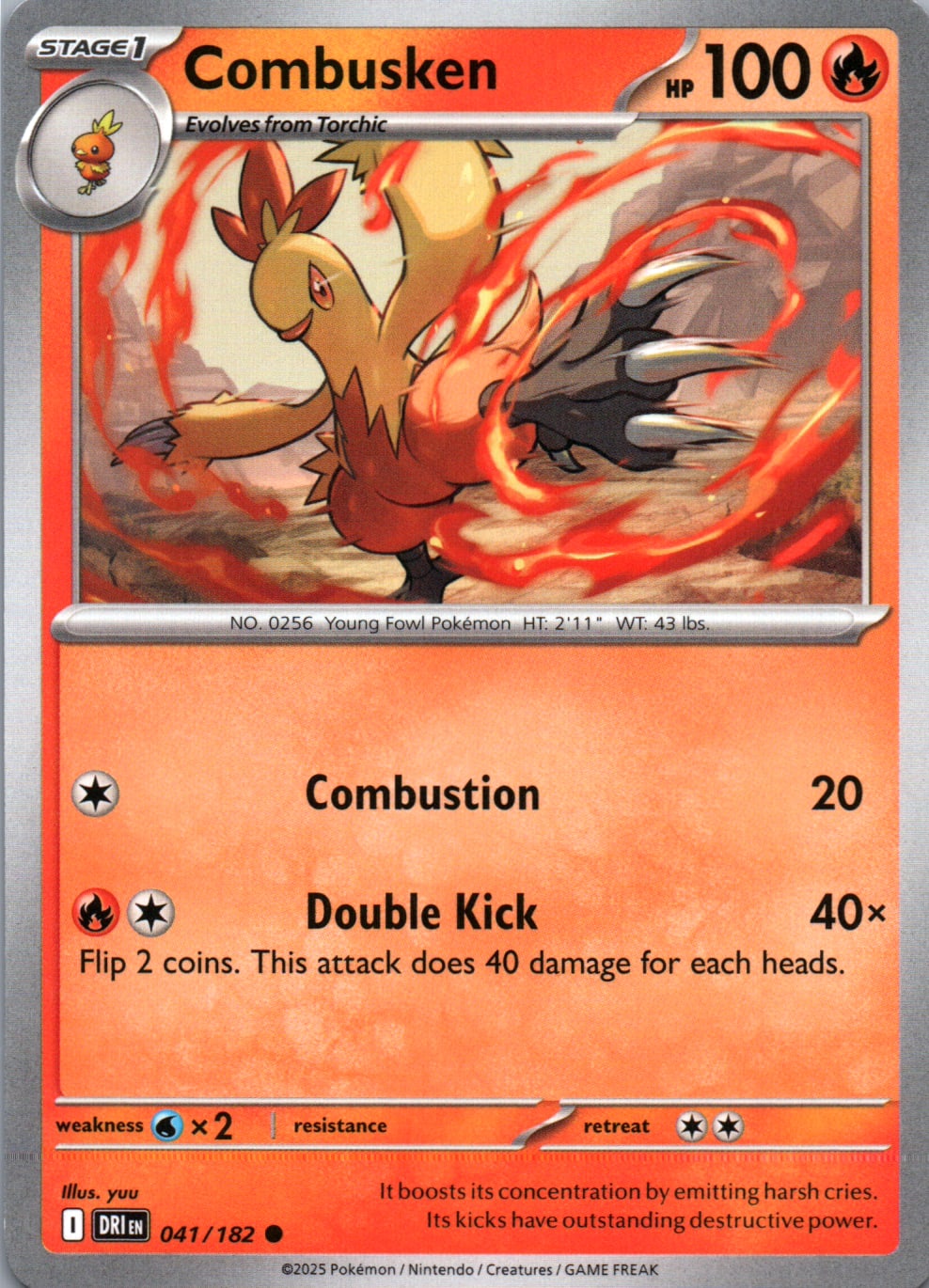 Combusken - Destined Rivals - 041 - Front