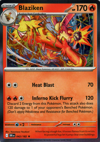 Blaziken - Destined Rivals - 042 - Front