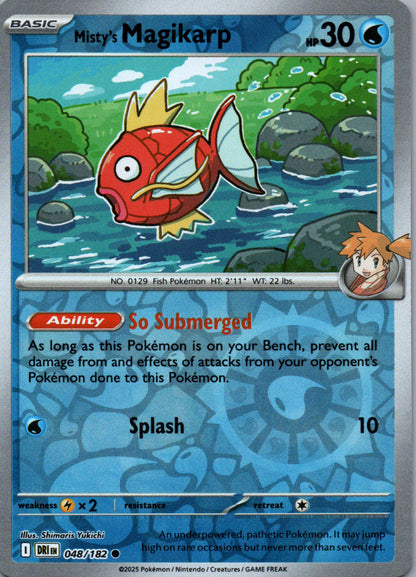 Misty's Magikarp - Destined Rivals - 048 - Front