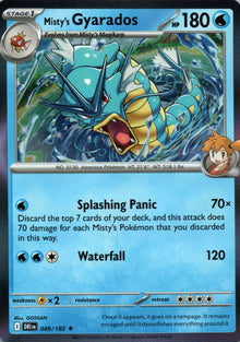 Misty's Gyarados - Destined Rivals - 049 - Front