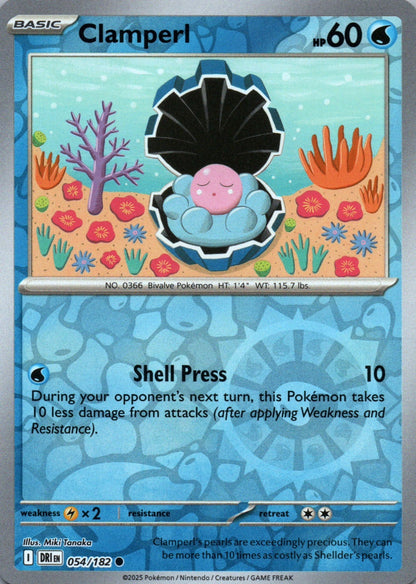 Clamperl - Destined Rivals - 054 - Front