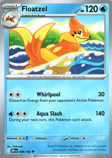 Floatzel - Destined Rivals - 058 - Front