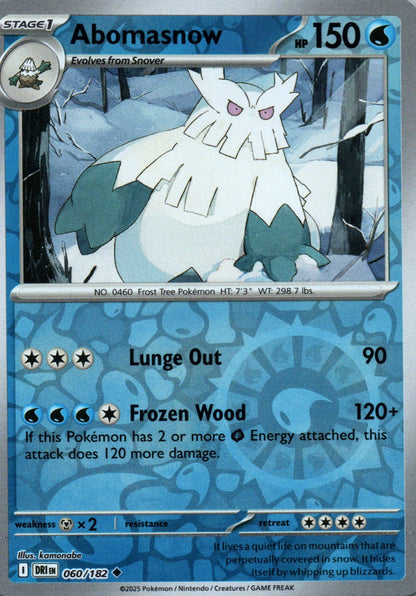 Abomasnow - Destined Rivals - 060 - Front