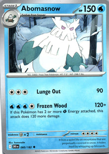 Abomasnow - Destined Rivals - 060 - Front