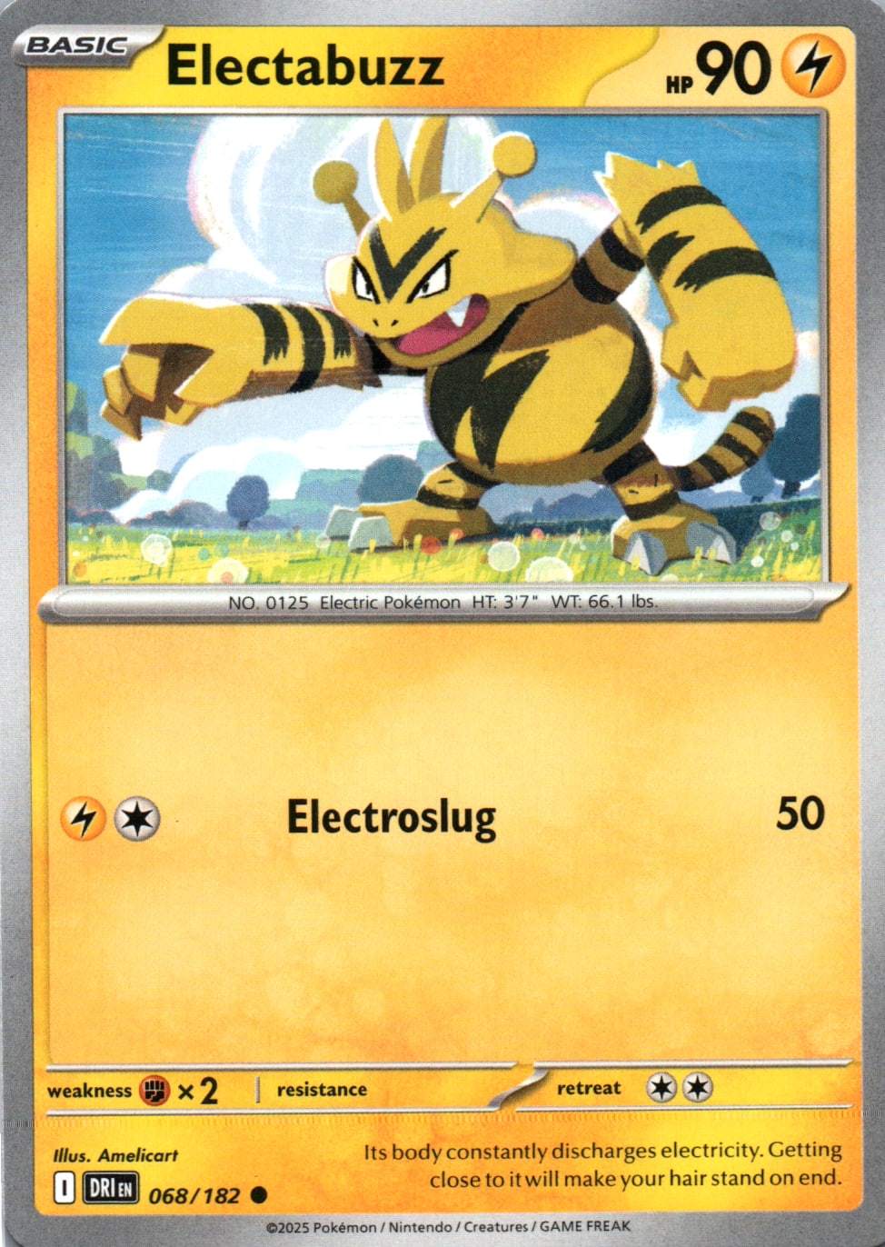 Electabuzz - Destined Rivals - 068 - Front