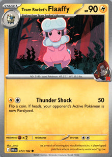 Team Rocket's Flaaffy - Destined Rivals - 073 - Front