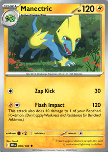 Manectric - Destined Rivals - 076 - Front