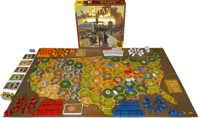 Catan Histories: Settlers of America - Trails to Rails